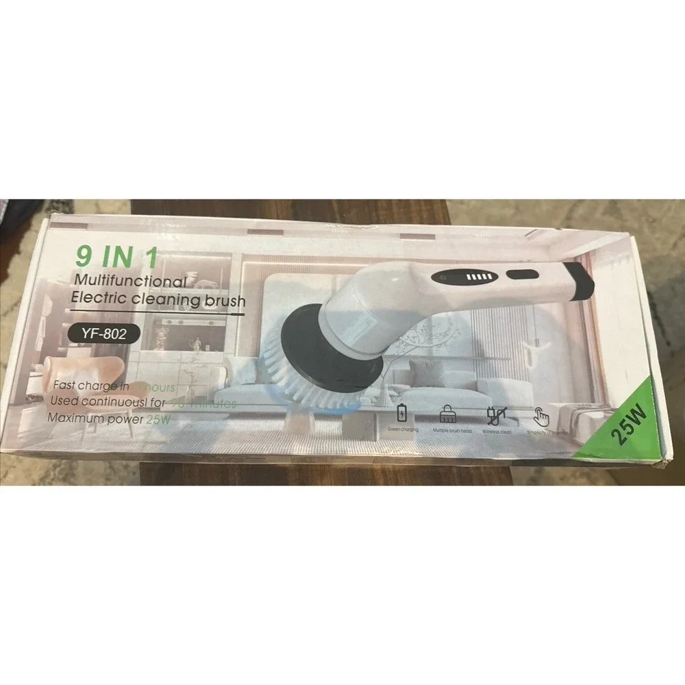9 In 1 Electric Cleaning Brush Wireless Expandable